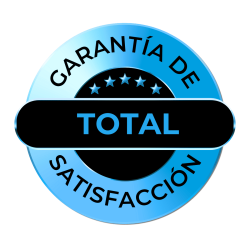 Sello de garantia de satisfacción total de Contacto Satelital